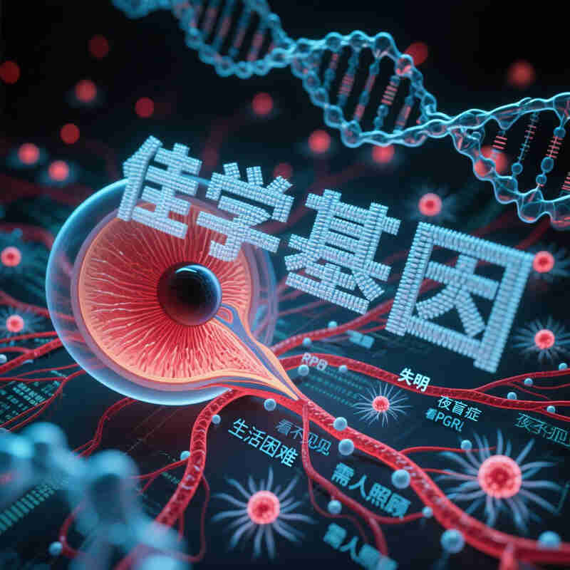 【k8com官网基因检测】基因解码：非综合征性<font color='red'>视网膜</font>色素<font color='red'>变性</font>的基因解剖